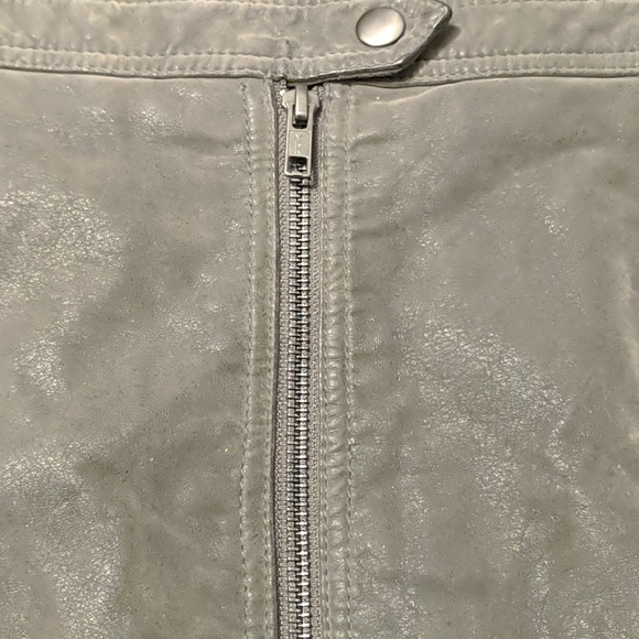 ✨50% OFF✨ NWT Free People vegan suede moto skirt - Picture 7 of 10